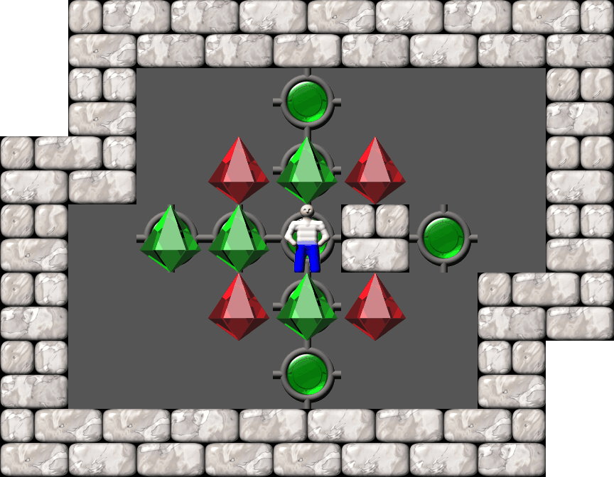 Sokoban Thinking Rabbit Arranged level 424